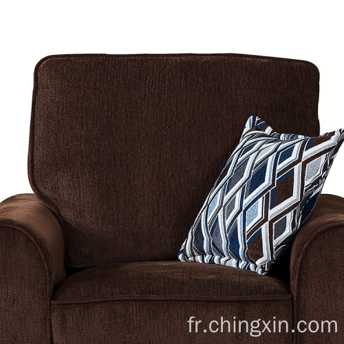 Canapé en tissu 1 + 2 + 3 ensembles de meubles de canapé de salon à une place